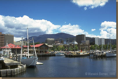 Hobart wharf